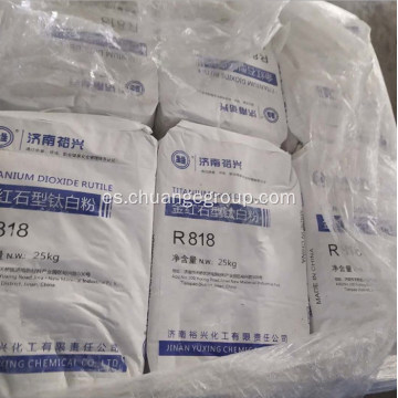 Dióxido de titanio RUTILE TIO2 Yuxing R818